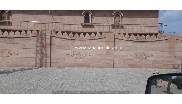 Jodhpur Sandstone Wall