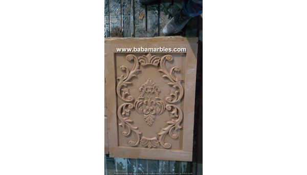 Jodhpur Sandstone CNC Stone Engraving