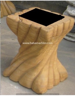 Jodhpur Stone Pot Work By BABA MARBLES AND ART STONE