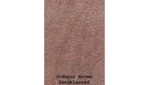 Jodhpur Red / Brown Sandstone Sandblasted