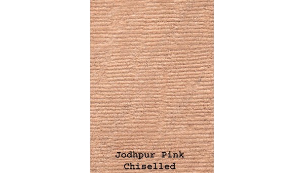 Jodhpur Pink Sandstone Chiselled